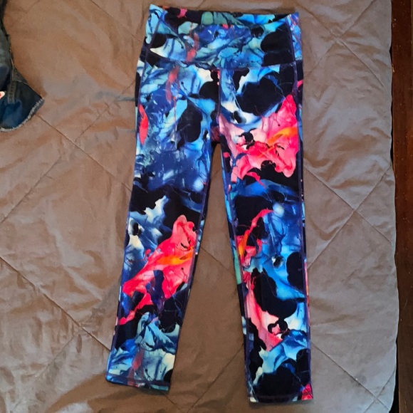 Athleta crop tights, small tall